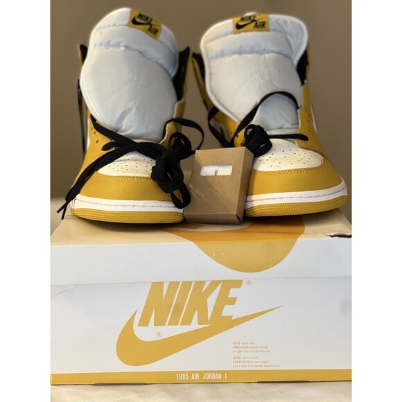 Nike Air Jordan 1 Retro High OG Yellow Ochre (Men\'s) DZ5485-701 Size 15 NEW main image 12